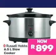 Game Russell Hobbs 6.5 L Slow Cooker (RHSS75) offer