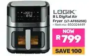 Game Logik 8 L Digital Air Fryer (LT-AF852SD) offer