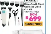 Game Wahl HomePro 8-Piece Cordless Close Cut Kit offer