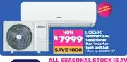 Game Logik 18000BTU Air Conditioner Non-Inverter Split Unit Set offer