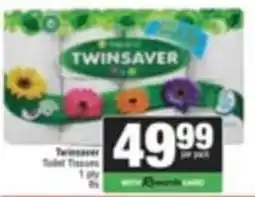 Spar Savemor Twinsaver Toilet Tissues offer
