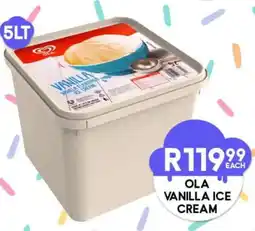 Take 'n Pay OLA VANILLA ICE CREAM offer