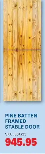 Cashbuild PINE BATTEN FRAMED STABLE DOOR offer