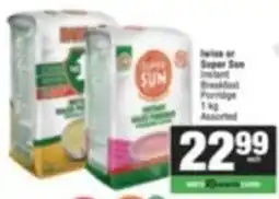 Spar Savemor Super Sun Instant Breakfast Porridge Assorted offer
