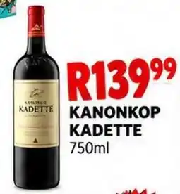 Supa Store KANONKOP Kadette offer
