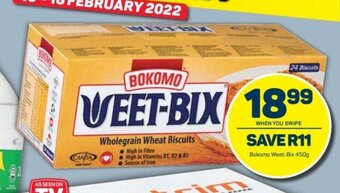Pick n Pay Bokomo Weet-Bix 450g offer