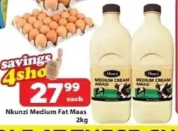 Check Save Nkunzi Medium Fat Maas offer