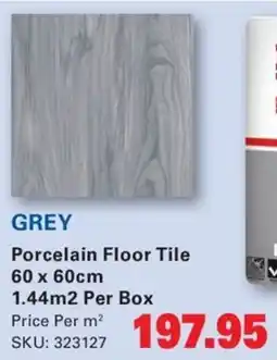Cashbuild Porcelain Floor Tile Grey offer