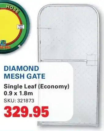Diamond Mesh Gate