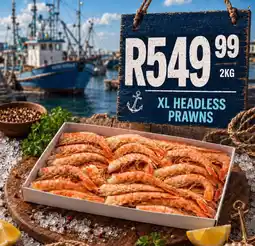 Take 'n Pay XL headless prawns offer