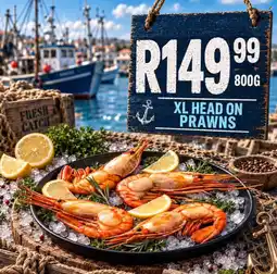 Take 'n Pay XL head on prawns offer