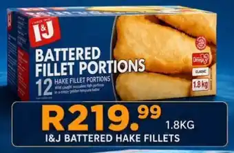 Take 'n Pay I&J Battered Hake Fillets offer