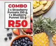 Food Lover's Market Strawberry punnet and blueberry punnet offer