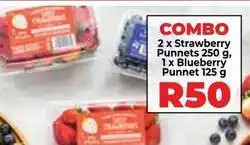 Food Lover's Market Strawberry punnet and blueberry punnet combo offer