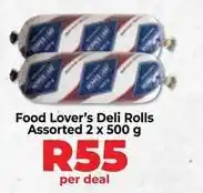 Food Lover's Market Deli rolls offer