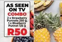 Food Lover's Market Strawberry punnet, blueberry punnet offer