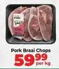 Food Lover's Market Pork braai chops offer