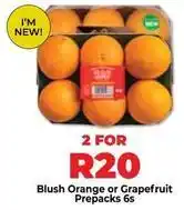 Food Lover's Market Blush orange or grapefruit prepacks offer