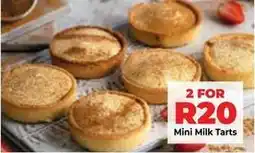 Food Lover's Market Mini - milk tarts offer