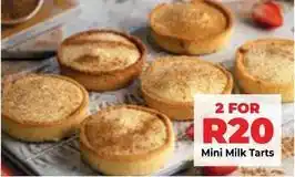 Food Lover's Market Mini - milk tarts offer