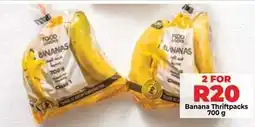 Food Lover's Market Lovers+ - banana thriftpacks offer