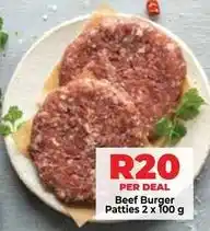 Food Lover's Market Beef burger patties offer