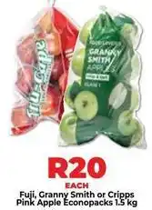 Food Lover's Market Lovers+ - fuji, granny smith or cripps pink apple econopacks offer
