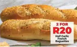 Food Lover's Market Half garlic french baguettes offer