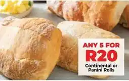 Food Lover's Market Continental or panini rolls offer