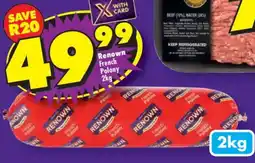 Shoprite Renown French Polony offer