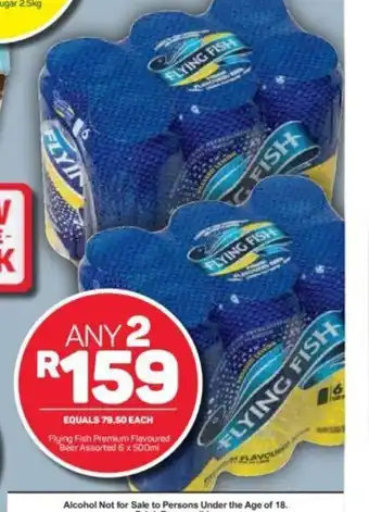Pick n Pay Flying Fish Premium Flavoured Beer Assorted 6 x 500ml offer
