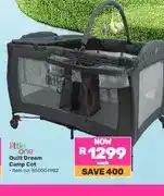 Game Little One Quilt Dream Camp Cot offer