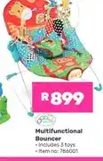 Game Multifunctional Bouncer - Includes 3 Toys offer