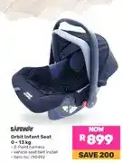 Game Orbit Infant Seat 0 - 13 kg offer