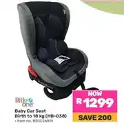 Game Baby Car Seat Birth to 18 kg (HB-038) offer