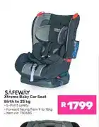 Game Xtreme Baby Car Seat Birth to 25 kg offer