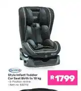 Game Stylo Infant Toddler Car Seat Birth to 18 kg offer