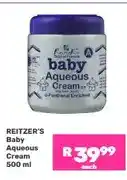 Game Reitzer's Baby Aqueous Cream 500 ml offer