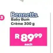 Game Bennetts Baby Bum Crème 300 g offer