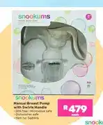 Game Manual Breast Pump with Swivle Handle offer