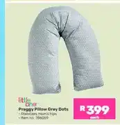 Game Preggy Pillow Grey Dots offer