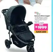 Game Deluxe 3-Wheel Jogger offer