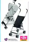 Game Buggy Stroller with OR without Canopy Assorted offer