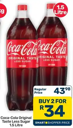 Pick n Pay Hypermarket Coca-Cola Original Taste Less Sugar offer
