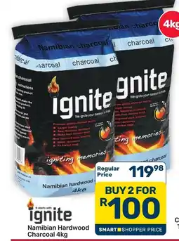 Pick n Pay Hypermarket Ignite Namibian Hardwood Charcoal offer