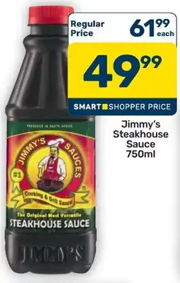 Pick n Pay Hypermarket Jimmy's Steakhouse Sauce offer