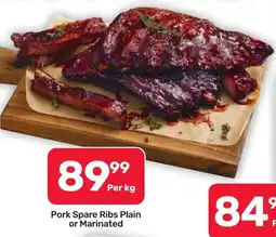 Pick n Pay Hypermarket Pork Spare Ribs Plain or Marinated offer