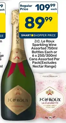 Pick n Pay Hypermarket J.C. Le Roux Sparkling Wine Assorted offer