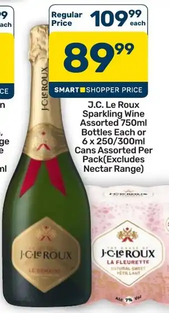 J.C. Le Roux Sparkling Wine Assorted