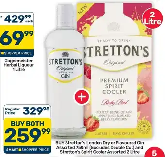 Stretton's London Dry Gin Assorted